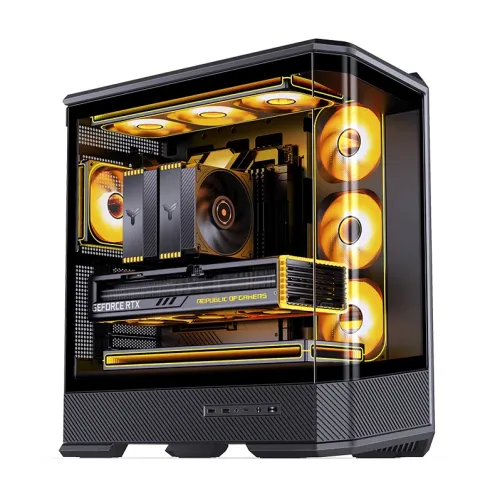 Case JONSBO D400 Black – ATX| Kính Cường Lực| Hỗ Trợ VGA Dài